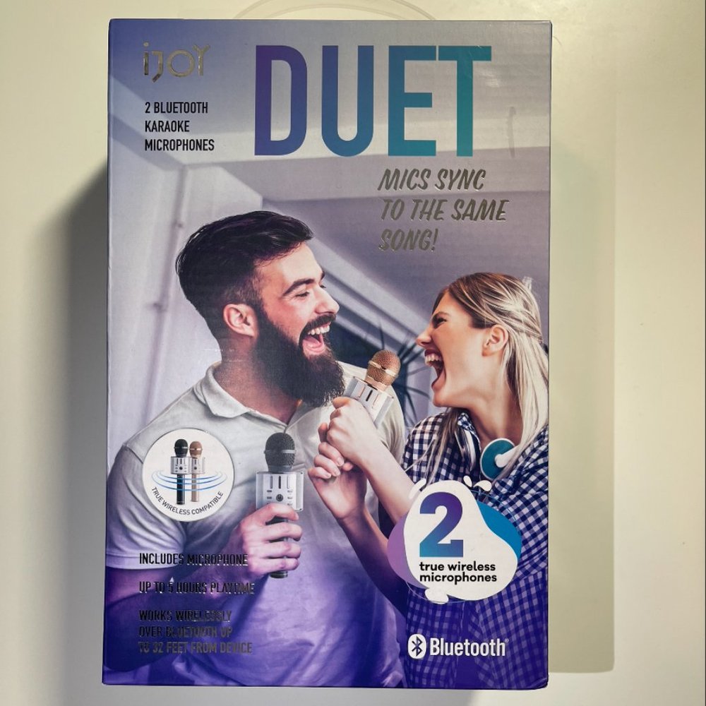 2 iJOY Wireless Karakoe Microphone